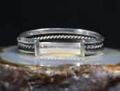 Vintage Navajo Gem Quality No.8 Turquoise Row Cuff c.1955～
