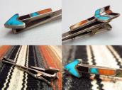 Walter Nahktewa Zuni Arrow Shape Tie Bar  c.1940