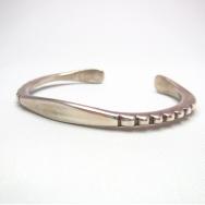 Joe H. Quintana Cochiti "Mojo" Silver Bracelet