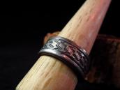 Al Somers Stamped Ingot Silver Ring 1