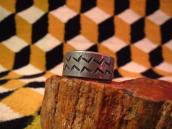 Al Somers Stamped Ingot Silver Ring 2