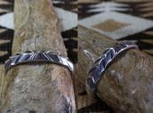 Antique Navajo Filed Ingot Silver Cuff Bracelet  c.1915～