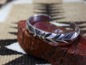 Antique Navajo Filed Ingot Silver Cuff Bracelet  c.1915～