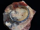 Antique Navajo Filed Ingot Silver Cuff Bracelet  c.1915～