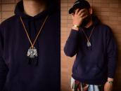 Atq Navajo 卍 Stamped T-bird Watch Fob/Pendant Top c.1920～