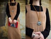 Atq Navajo 卍 Stamped T-bird Watch Fob/Pendant Top c.1920～