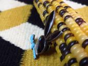 Old Zuni 【Playboy rabbit】 Channel  Inlay Lapel Pin  c.1970～