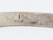 【Darren Silas】 Old Hopi Water Wave Overlay Cuff  c.1990～