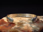 【Darren Silas】 Old Hopi Water Wave Overlay Cuff  c.1990～