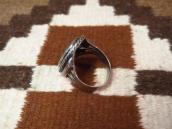 Vintage Navajo SpiderWeb Turquoise Silver Ring  c.1950～