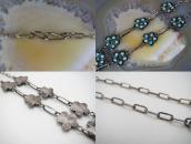 【Rose M. James】Zuni SnakeEye Turquoise Naja Necklace c.1980～