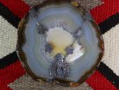 【Rose M. James】Zuni SnakeEye Turquoise Naja Necklace c.1980～
