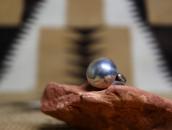 ビンテージ ナバホパールリング 真珠 インディアンジュエリー 卍 刻印 意味 スタンプワーク レディースシルバー指輪