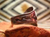 Antique Swastika & Sunmark Stamped Ring  c.1930