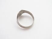 Atq Navajo 卍 & Arrows Stamped Cigar Band Worn Ring  c.1925～