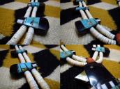 OLDPAWN SantoDomingo Big Thunderbird 2strand Necklace c.1970