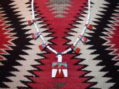 Atq Santo Domingo Thunderbird/Batterybird Necklace  c.1950