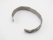 Attr. to【C.G.Wallace T.P.】Basket Stamped Slv Cuff c.1930～ ➁