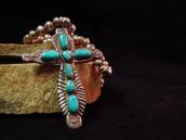 Horace Iule Zuni Vintage Cross Fob Beads Necklace