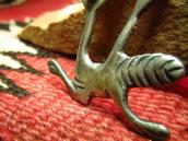 Vintage Roadrunner Pin with Turquoise  c.1960