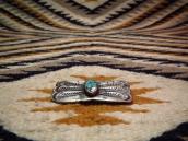 Antique Abstract Pin Brooch with Turquoise  c.1920