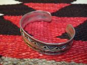 Antique Repoused & 卍 Stamped Silver Cuff Bracelet  c.1910