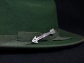 【Ganscraft】Atq Arrow Shape Pin in Ingot Coin Silver  c.1935～