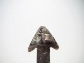 【Ganscraft】Atq Arrow Shape Pin in Ingot Coin Silver  c.1935～