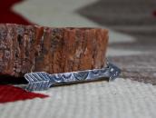 【Ganscraft】Atq Arrow Shape Pin in Ingot Coin Silver  c.1935～