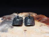 【Morris Robinson】 Hopi Antique Stamped Tag Earrings  c.1930～