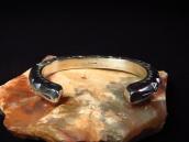 【Thomas Curtis】 Navajo Heavy Square Wire Filed Cuff Bracelet