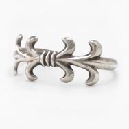 Vintage Navajo Casted Silver Arabesque Cuff Braselet c.1950～