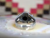 Antique "Navajo Pearl" Face Tourist Ring in Silver c.1935～