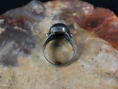 Antique "Navajo Pearl" Face Tourist Ring in Silver c.1935～