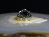 Antique "Navajo Pearl" Face Tourist Ring in Silver c.1935～