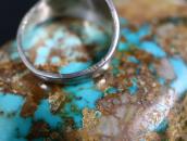 Attr.to【Ganscraft】Repouse & Stamped Slug Silver Ring c.1930～