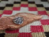 Antique Navajo 卍 T-bird & Arrows Stamped Silver Ring c.1930