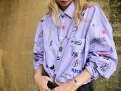 Antique Navajo 卍 T-bird Stamped Tag Pendant Necklace  c.1930