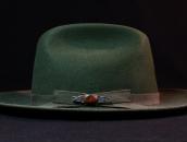 Vtg Navajo Filed & Stamped Silver Pin w/PetrifiedWood c.1940