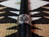 【Clendon Pete】Navajo Repouse & Stamped Ketoh Style Ring JP21