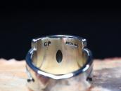 【Clendon Pete】Navajo Repouse & Stamped Ketoh Style Ring JP21