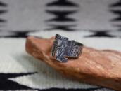 【H.H.Tammen】Stamped Ingot Silver 卍 FaceTourist Ring  c.1910～
