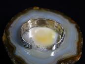 【GARDEN OF THE GODS】Repoused & Stamped Silver Cuff  c.1925～