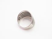 【Allen Kee】 Vintage Navajo Split Shank Silver Ring  c.1955～
