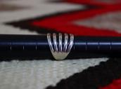 【Allen Kee】 Vintage Navajo Split Shank Silver Ring  c.1955～