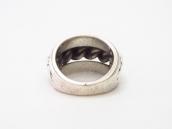 Vintage Braided & Half-Round Wire 3-Strand Ring c.1955～