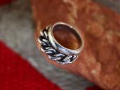 Vintage Braided & Half-Round Wire 3-Strand Ring c.1955～