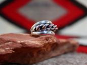 Vintage Braided & Half-Round Wire 3-Strand Ring c.1955～