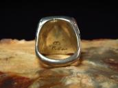 【Dan Simplicio】Zuni Antique Stone Inlay Silver Ring  c.1940～