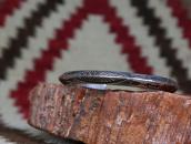 Atq Navajo 卍 Arrow Stamped Heavy Triangle Wire Cuff c.1920～